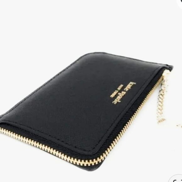 Kate Spade Darcy Medium L Zip Leather Card Holder - Picture 4 of 10
